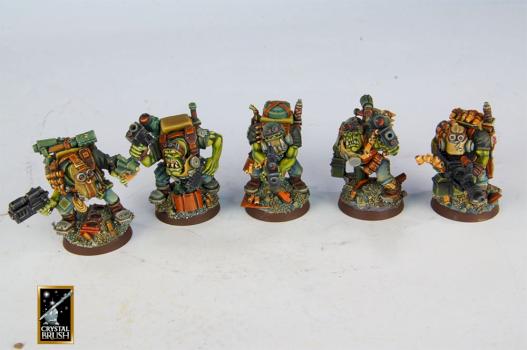 Ork Kommandos by marcraley