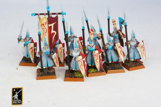 High Elf Spearmen by Testors