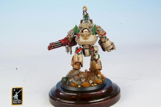 Deathwing Contemptor Dreadnought by meanbeautiful