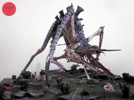 Tyranid Hierophant Biotitan by ellis_esquire