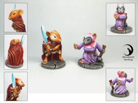 Mice & Mystics Knight & Priest by Wondercat