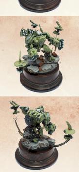 Tau XV88 Broadside Battlesuit. Bronze UK GD 2013 by Dweezie Dwee