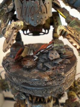 Warhammer 40k Ork Deff Dread by Ordo Septenarius