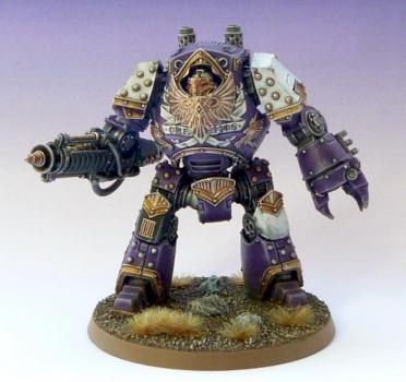 Forge World Emperor's Children Contemptor Dreadnought by SuperblyPaintedMiniatures