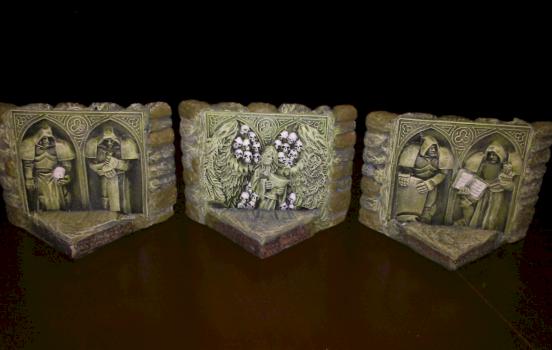 Dwarven Forge Conversion with Scibor wall reliefs by DjTherapy