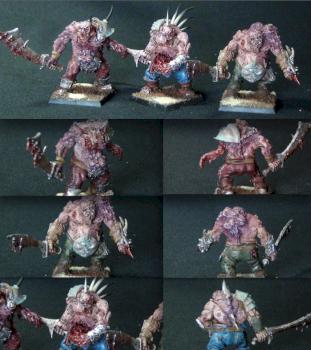 Nurgle plague ogres by TTCombat