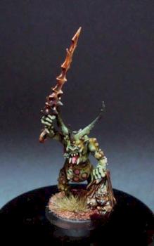 Chaos Daemons Plaguebearer Champion by Dezzo