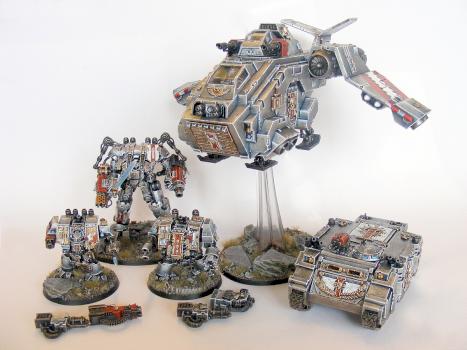 Grey Knight vehicles by DarkEyeStudios