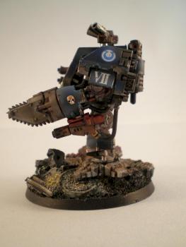 Space Marines Ultramarines Dreadnought / Dreadnaught by Ordo Septenarius