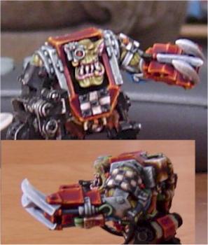 WIP Ork in Mega Armor 2 by BulldogLopez