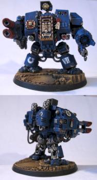 Ultramarine Dreadnought by Micha