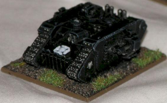 Epic Armageddon - Raven Guard Land Raider by Glyn Green