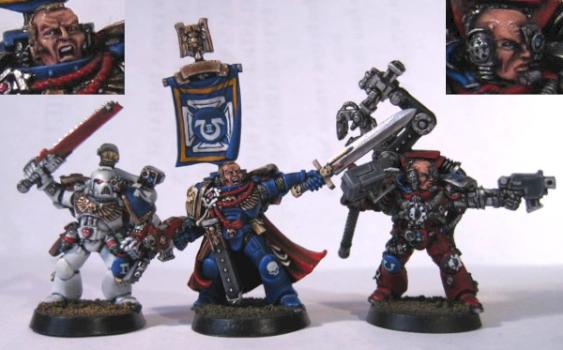 Ultramarine Commnad squad by Micha