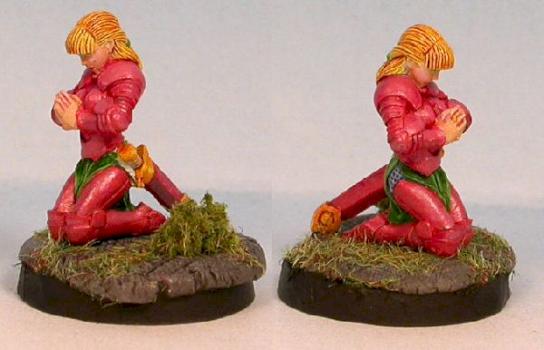 Kneeling TIRIEL PALADIN by cool game minis