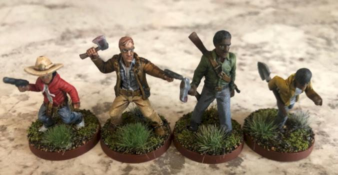 Walking Dead Minis by dlent