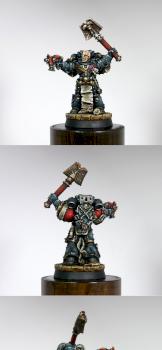 Blood Angels Chaplain by Maciejus_exe