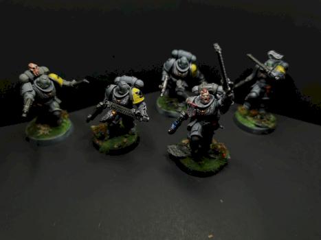 Space Wolf Intercessors by Matthew Snelson