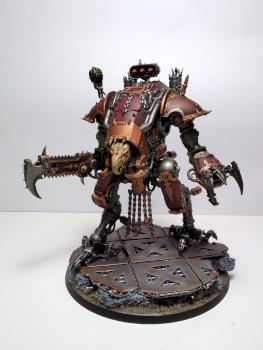 Chaos Knights War Dog Karnivore by Dad Paints Minis