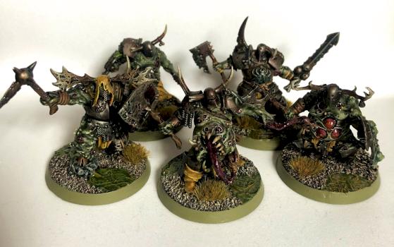 Putrid Blightkings unit #4 by Graishak