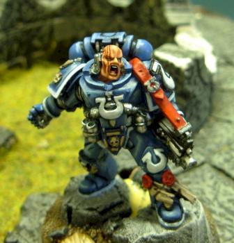 Space Marine Nid hunter by Omegaprime