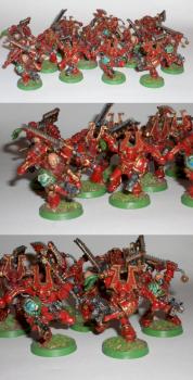 World Eaters Khorne Berzerkers by Chosen of Khorne