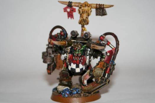 ork warboss by mace