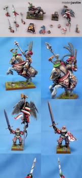 Magnetic Warhammer Empire General w/ Standard Mounted & Foot by misterjustin