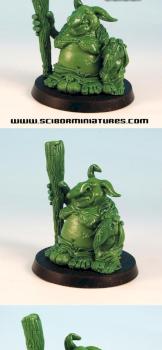 Uglyn Boss MIRIAM with Latex Servant "Work in progress"  from Scibor Monstrous Monsters by Scibor