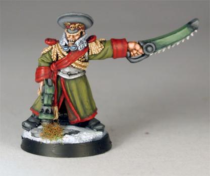 Imperial Guard Valhallan Lieutenant by witchhunter