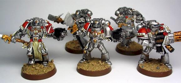 Grey Knight Squad by Icon Miniatures