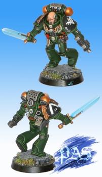 DARK ANGELS SERGEANT by Perfectus Art Studio