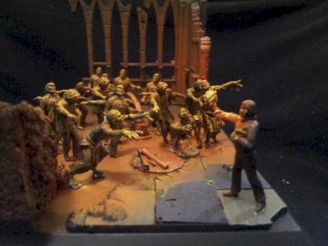 Zombie Diorama by PowerhouseMiniatures