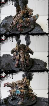 forgefiend chaos marines - diablo de la forja del caos by lsfelix