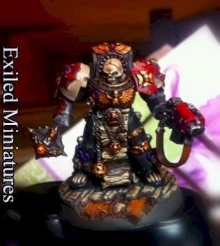 Black Templar Chaplain by William T.