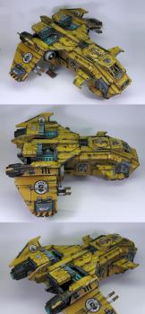 Imperial Fists Storm Eagle by Wappellious