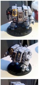 Space Wolf Dreadnought by sunilor