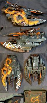 Eldar Wave Serpent by Ringil