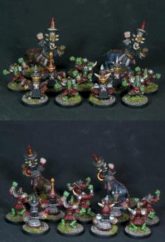 Chaos Dwarf Blood Bowl Team by NGArtStudios