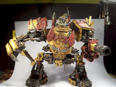 Space ork mega dread by Prockape1