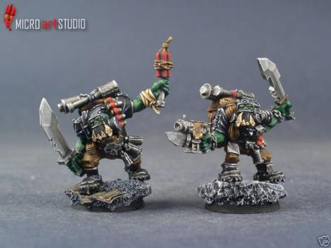 WH 40K Ork Kommandos by Toffgd