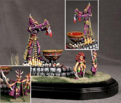 Dark Elves Cauldron of Blood by slidedog