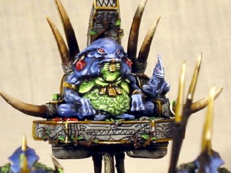 Lizardmen Slann by cRheretic