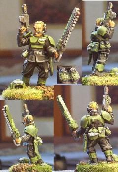 40K Cadian sgt. by TattooTam