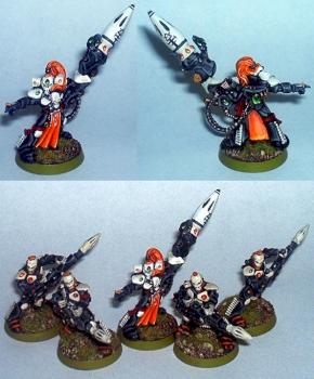 Eldar Dark Reaper Squad by Scottdsp748