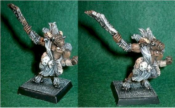 Beastman from the Mordheim posessed warband #2/3 by armrek