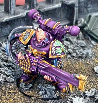 Emperor's Children Chaos Space Marine by dresch