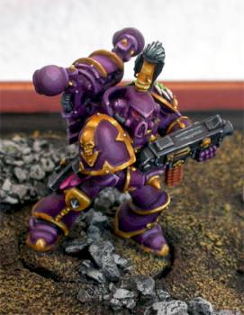 Emperor's Children Chaos Marine by dresch