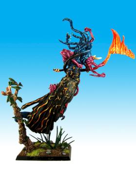 Tzeentch Exalted Daemon (Back View) by Jambot13