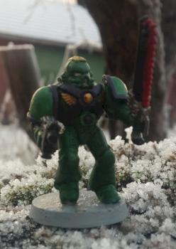 Green Space Marine by Thaumiel_Nerub