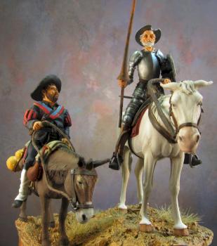 Quijote and Sancho Tuno by nachocor66